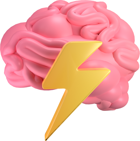 Brainstorming 3D illustration
